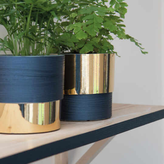 Klebefolie Metallic Hochglanz gold image number null